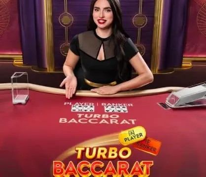 Turbo Baccarat logo – Live Shows by Pragmatic Play at Nine Casino