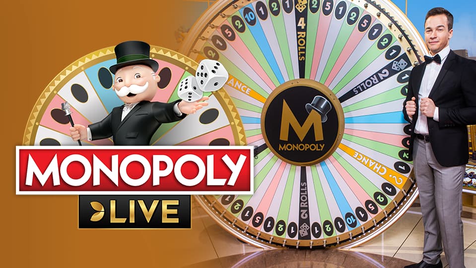 Monopoly logo by Evolution Nine Casino